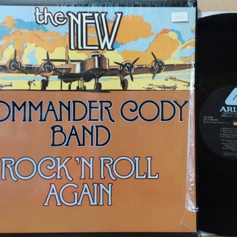 The New Commander Cody Band – Rock N' Roll Again band rock blues lp