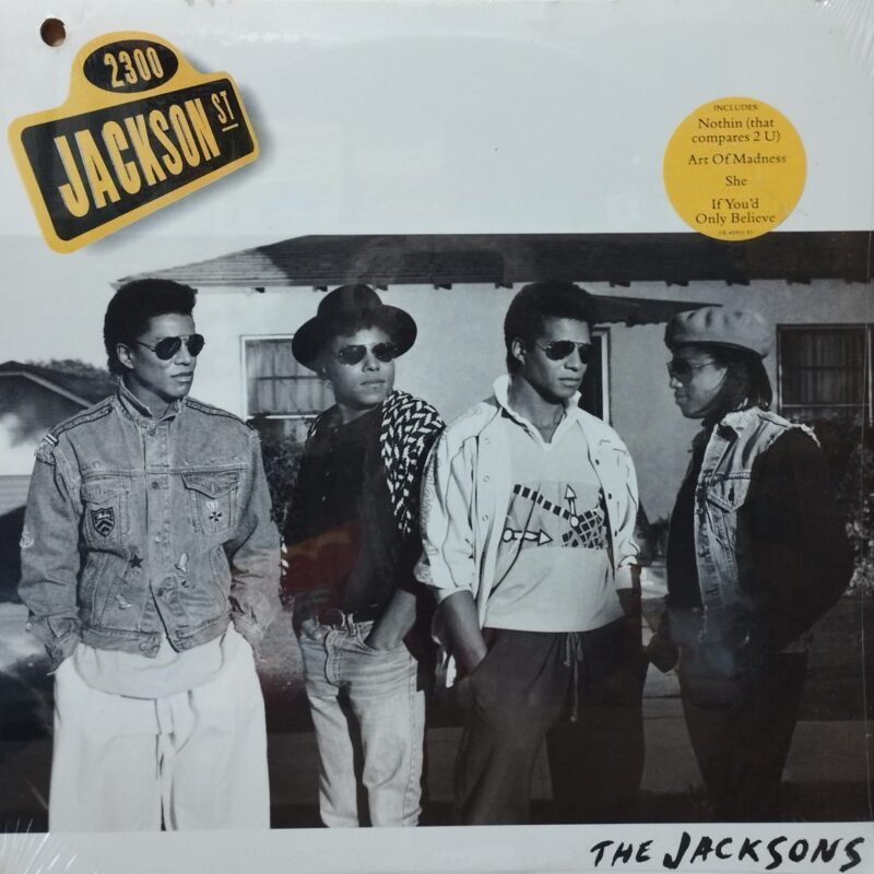 The Jacksons – 2300 Jackson Street band rock anni 80 lp