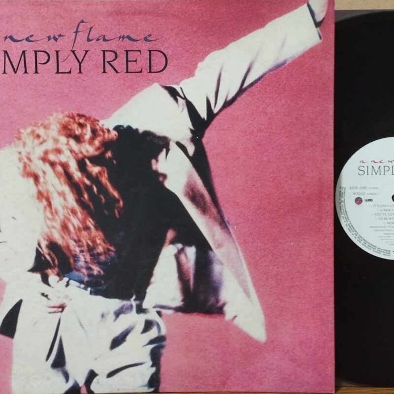 Simply Red – A New Flame band rock anni 80 lp