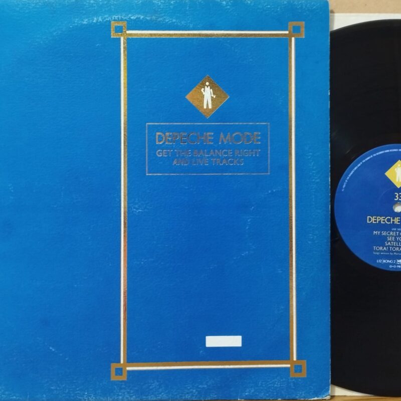 Depeche Mode – Get The Balance Right And Live Tracks band rock anni 80 lp