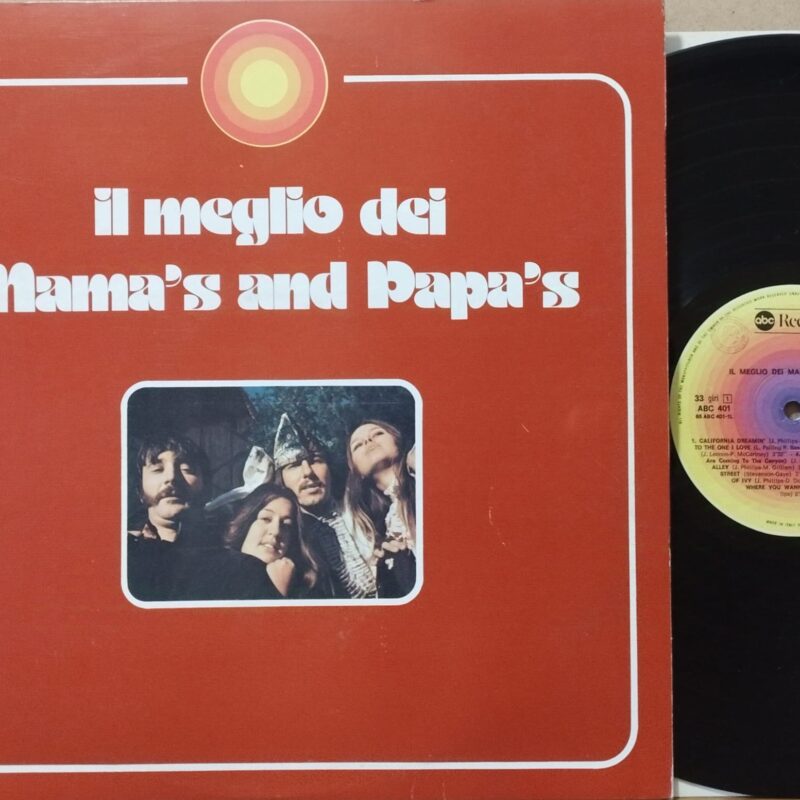 The Mamas & The Papas – Il Meglio Dei Mama's & Papa's band rock anni 60 lp