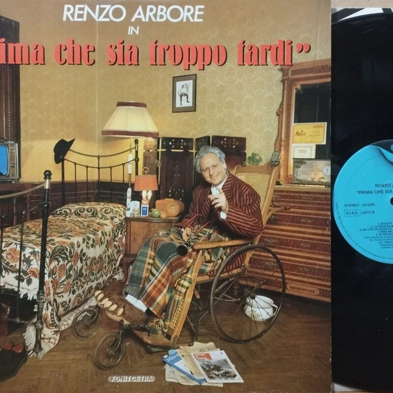 Renzo Arbore – Prima Che Sia Troppo Tardi uomini italiani lp