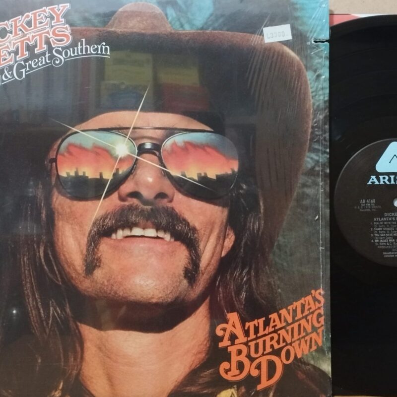 Dickey Betts & Great Southern – Atlanta's Burning Down band rock blues lp