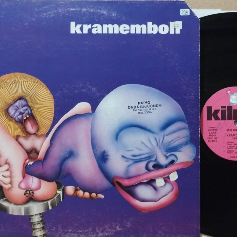 Jek Dicoppe & Fondazione Kilroy – Kramemboli band italian progressive lp