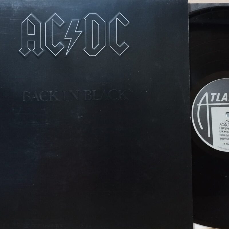 AC/DC – Back In Black metal lp