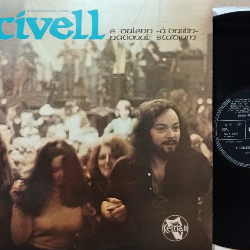 Alan Stivell – E Dulenn - A Dublin - National Stadium irish folk lp