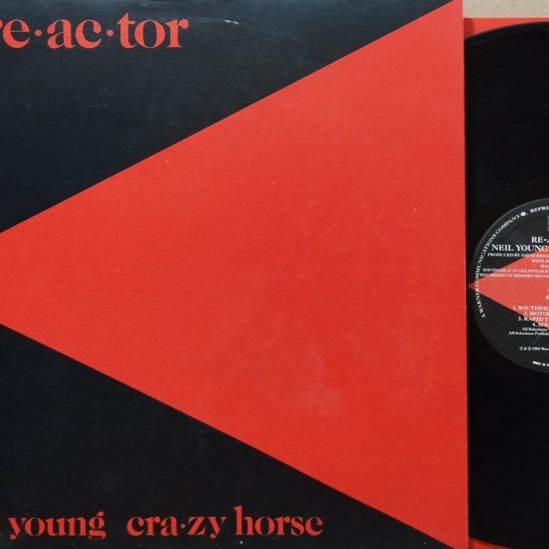 Neil Young & Crazy Horse – Reactor - band rock blues lp