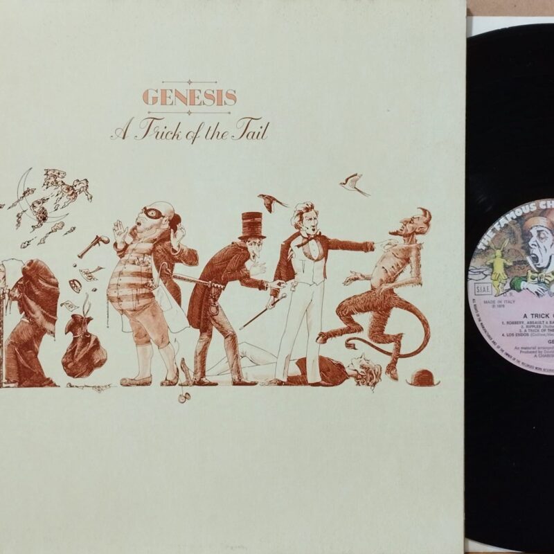 Genesis – A Trick Of The Tail band rock progressive lp