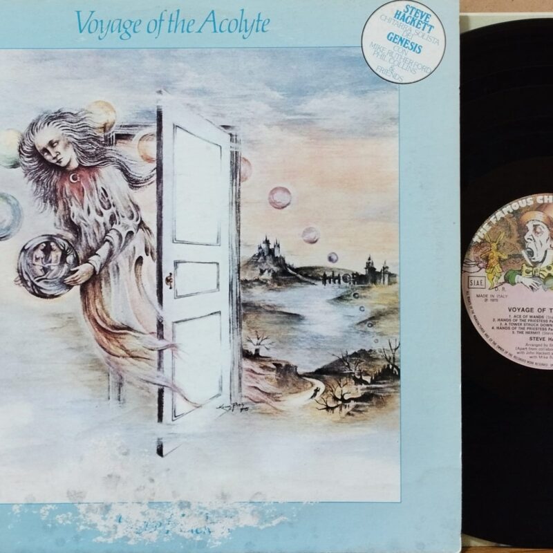 Steve Hackett – Voyage Of The Acolyte uomini rock progressive lp