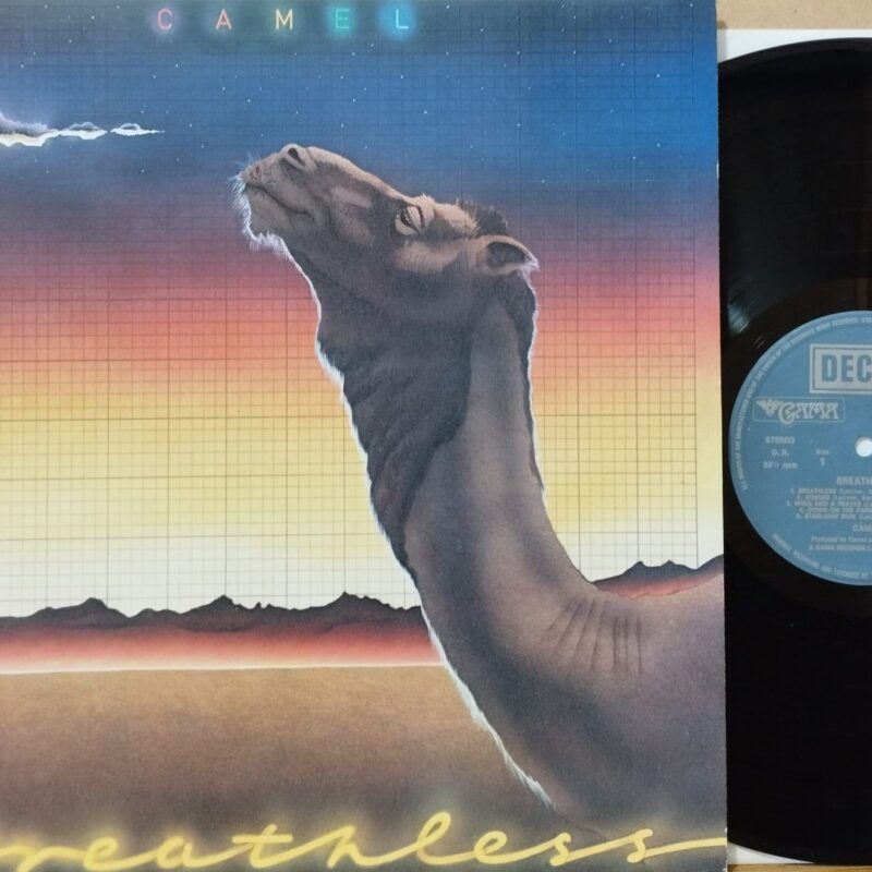 Camel – Breathless band rock progressive lp