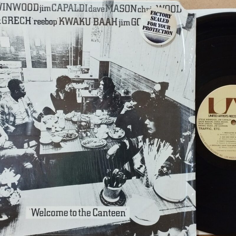 Traffic, Etc. – Welcome To The Canteen band rock progressive lp