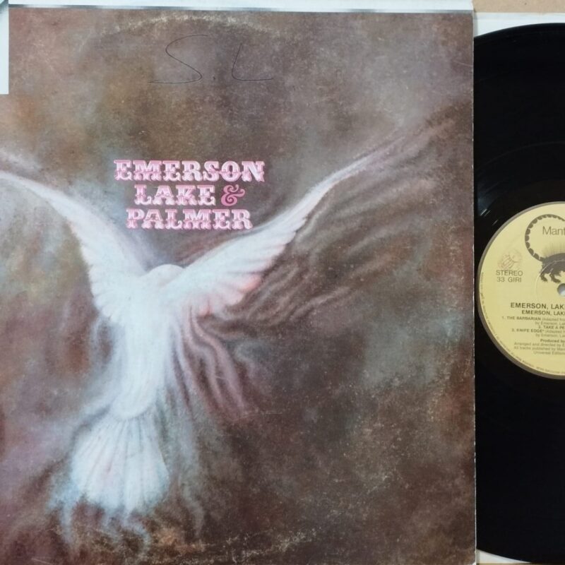 Emerson Lake & Palmer– Emerson Lake & Palmer band rock progressive lp