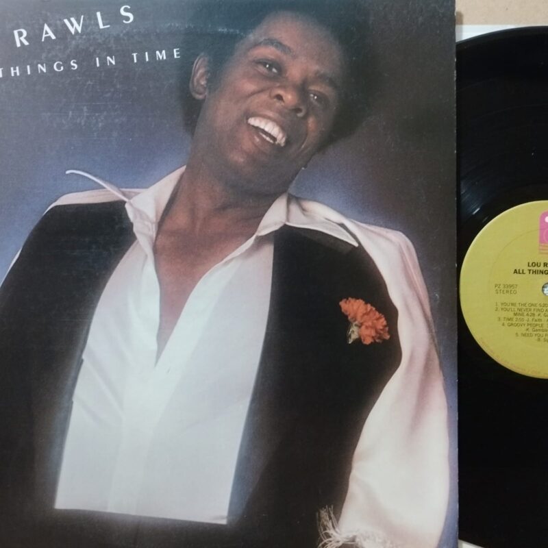 Lou Rawls – All Things In Time soul lp