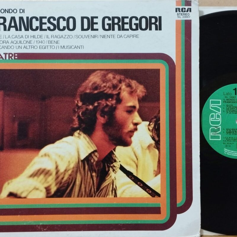 Francesco De Gregori – Il Mondo Di Francesco De Gregori uomini italiani lp