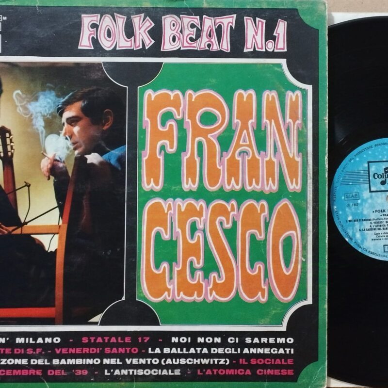 Francesco Guccini– Folk Beat N.1 uomini italiani lp