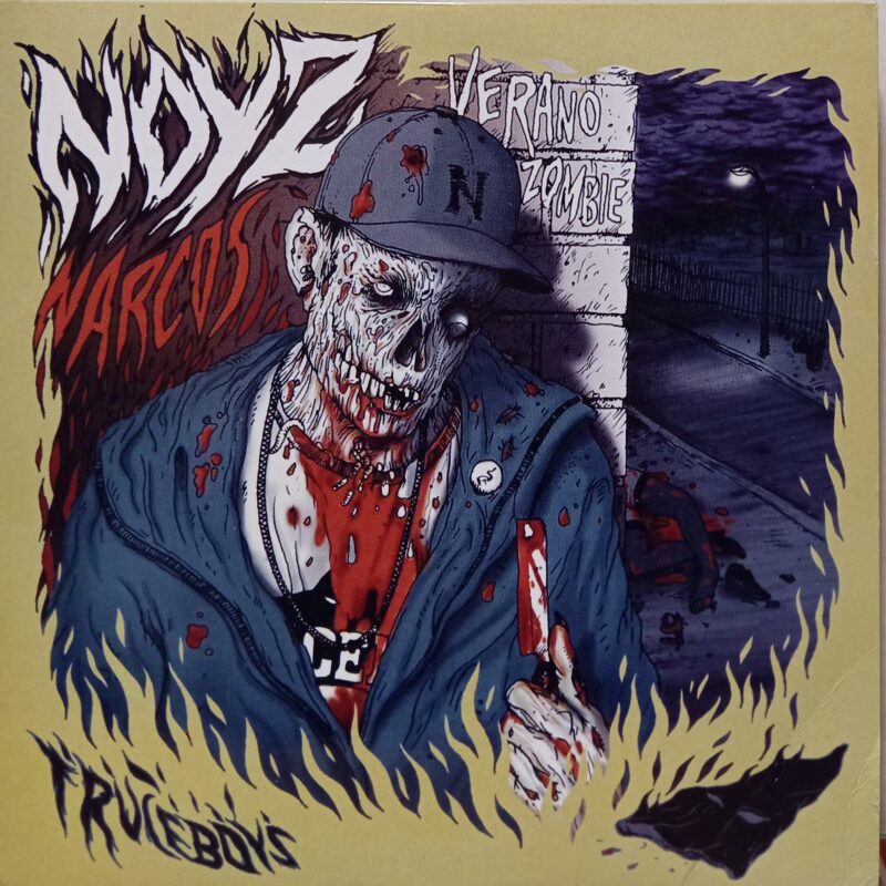 NOYZ NARCOS VERANO ZOMBIE - 2 LP LIMITED EDITION NUMBERED ITALIAN HIP HOP