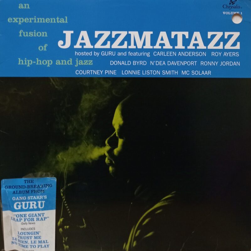 GURU JAZZMATAZZ - 1°st USA HIP HOP LP