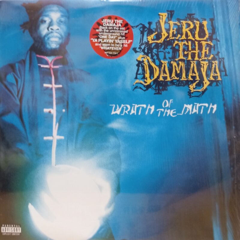 JERU THE DAMAJA WRATH OF THE MATH - 2 LP HIP HOP LP