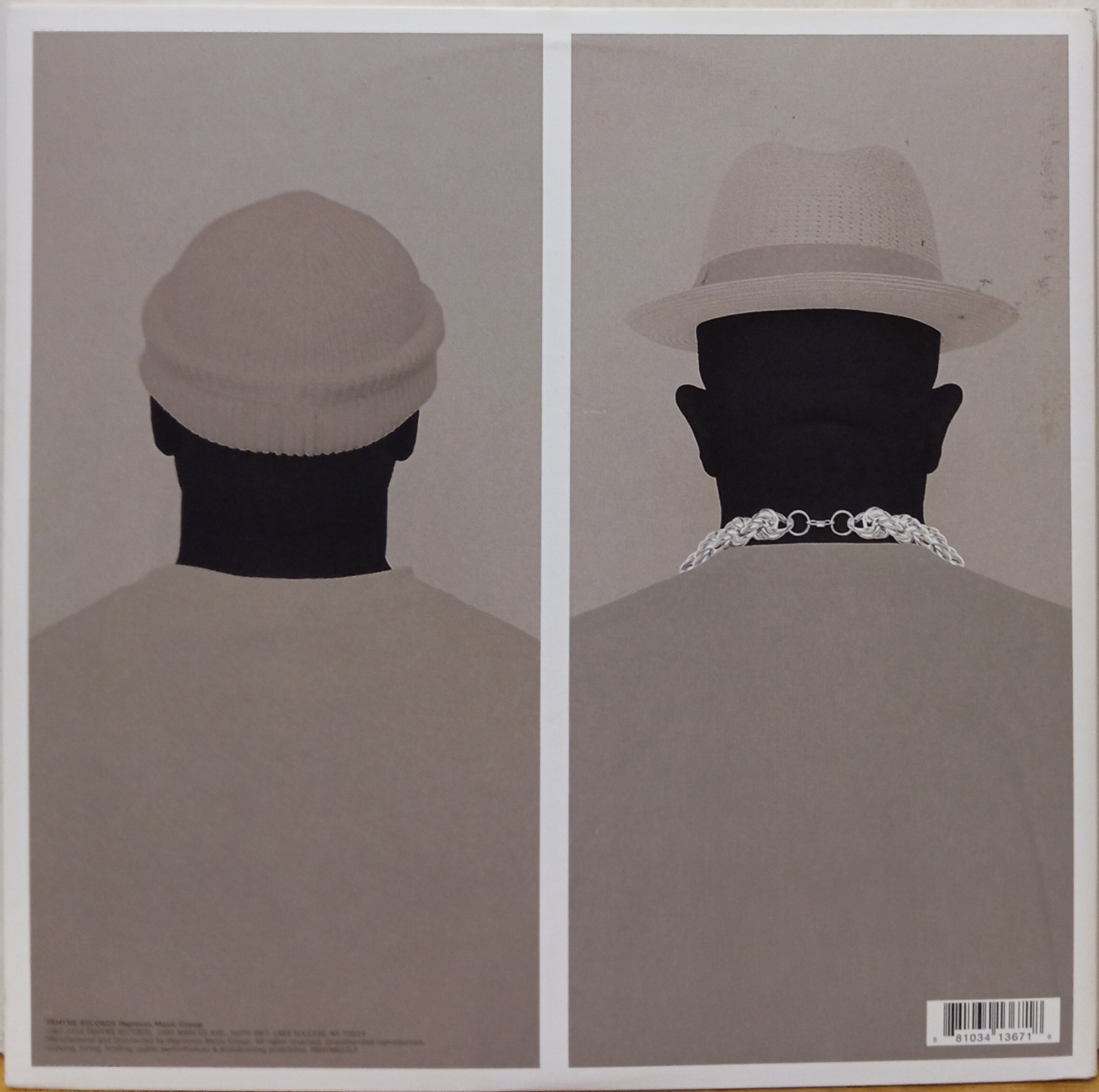 PRHYME 2 - 2 LP HIP HOP LP