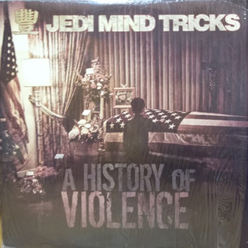 JEDI MIND TRICKS A HISTORY OF VIOLENCE - 2 LP RED VINYL HIP HOP LP