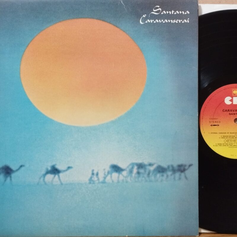 Santana – Caravanserai band rock anni 70 lp