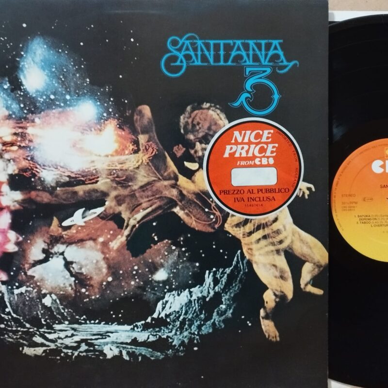 Santana – 3 band rock anni 70 lp