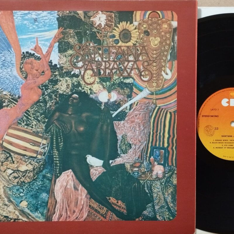 Santana – Abraxas band rock anni 70 lp