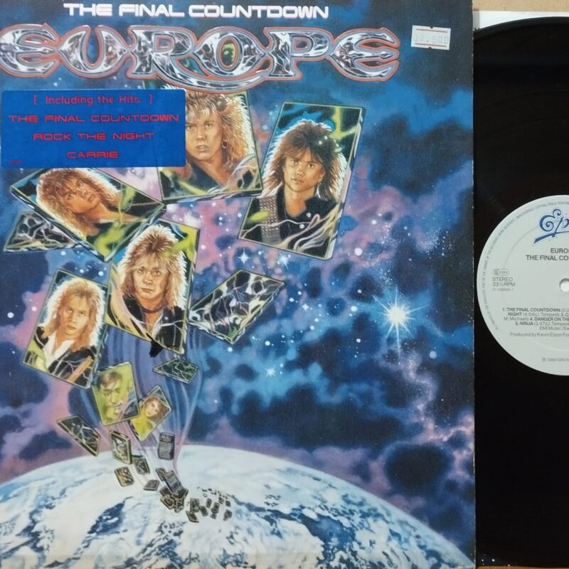 Europe – The Final Countdown - metal lp