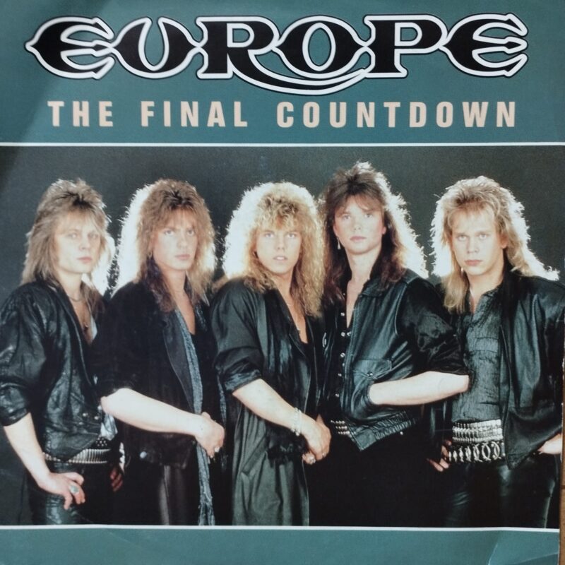 Europe – The Final Countdown - metal 7"