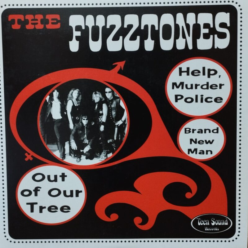 The Fuzztones – Help, Murder, Police band rock garage 7"