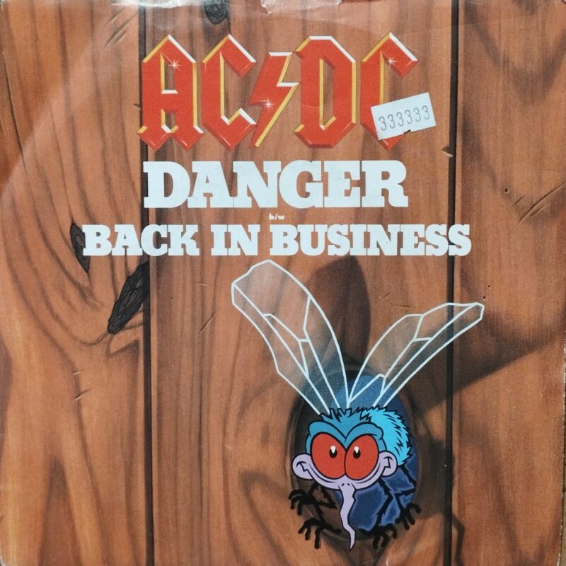 AC/DC – Danger / Back In Business metal 7"