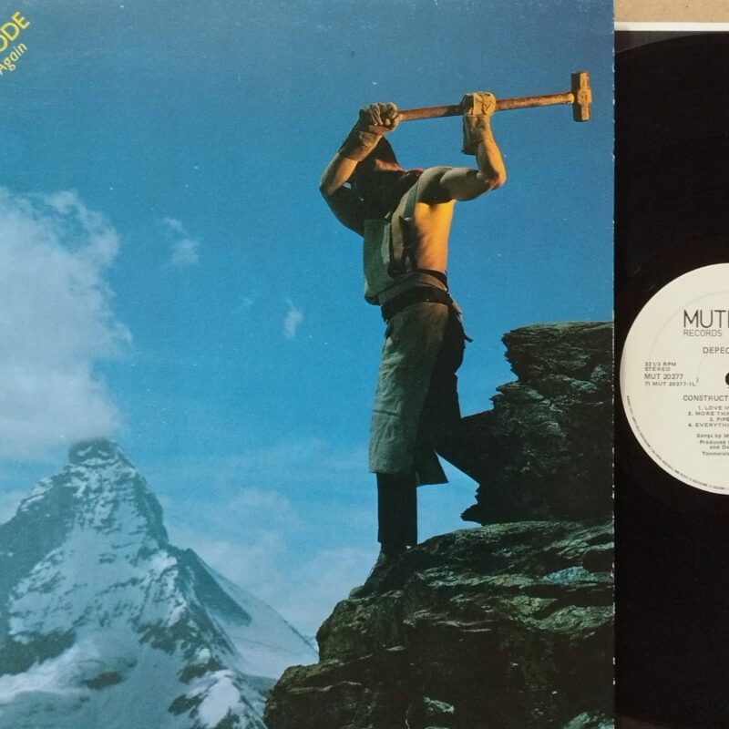 Depeche Mode – Construction Time Again band rock anni 80 lp