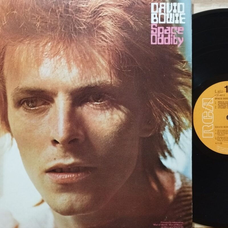 David Bowie – Space Oddity uomini rock anni 70 lp