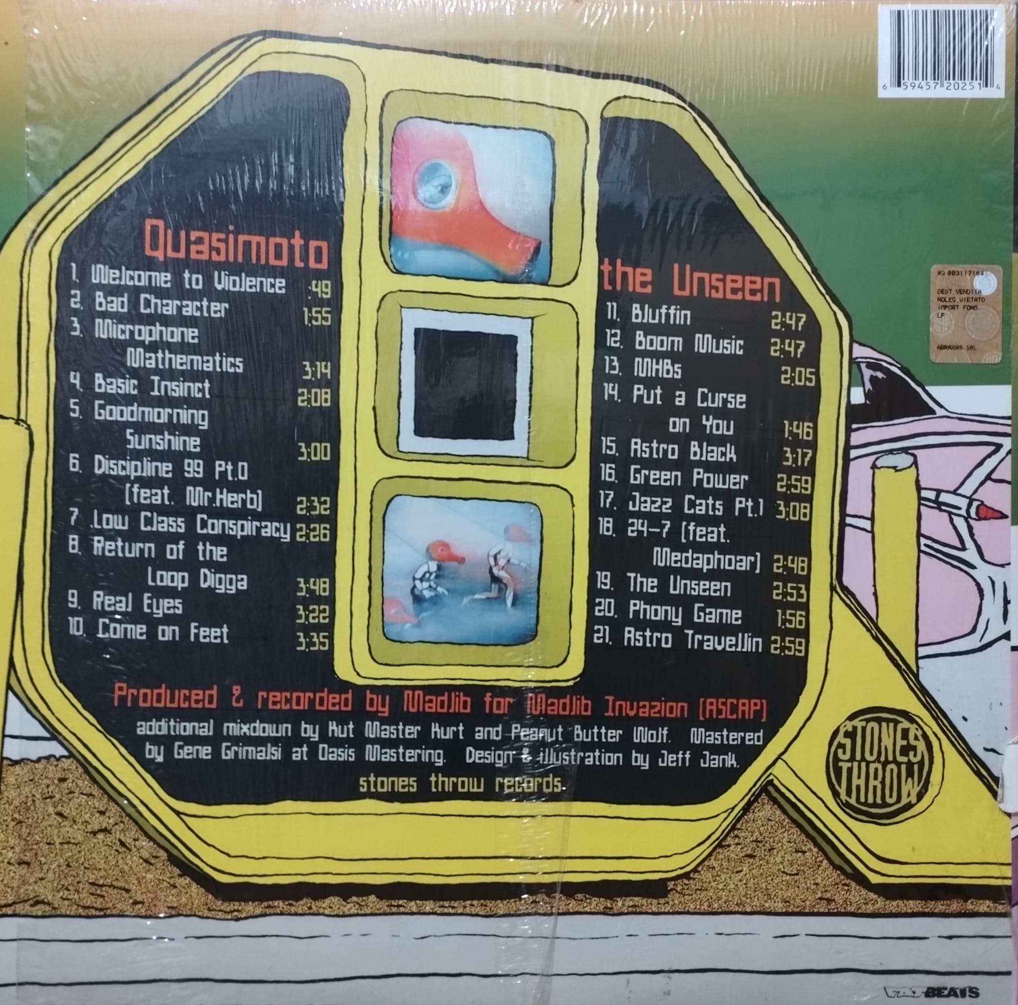 Quasimoto – The Unseen hip hop lp