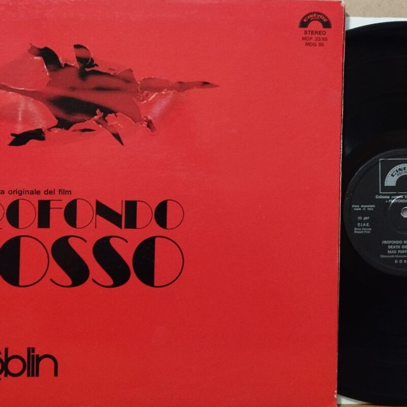 Goblin – Profondo Rosso (Colonna Sonora Originale Del Film) band italiani progressive soundtrack lp