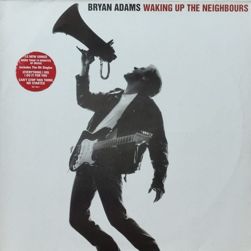 Bryan Adams – Waking Up The Neighbours uomini rock anni 80 lp