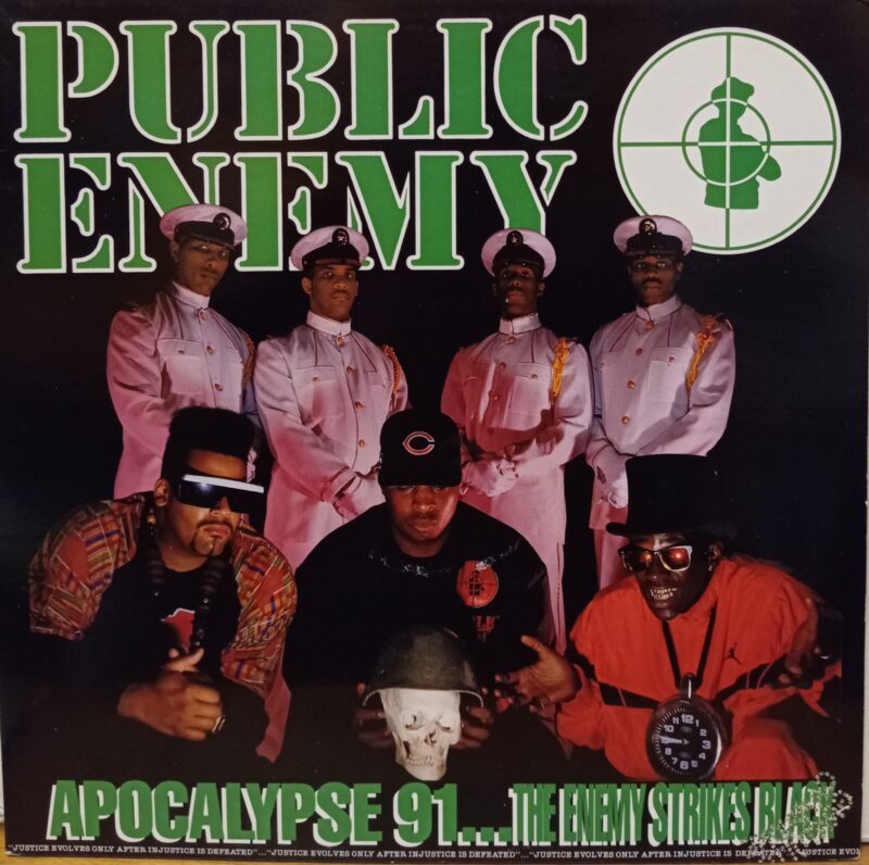 PUBLIC ENEMY APOCALYPSE 91... THE ENEMY STRIKES BLACK - 2 LP HIP HOP LP