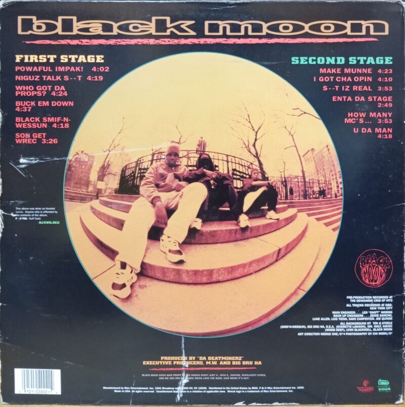 BLACK MOON ENTA DA STAGE - 1°st USA HIP HOP LP