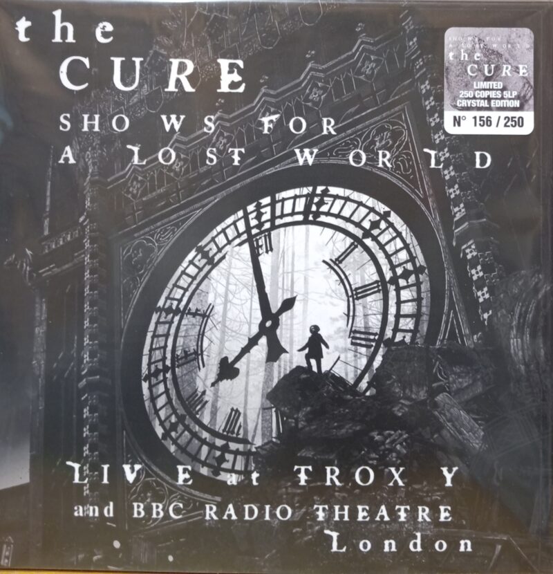 THE CURE SHOWS FOR A LOST WORLD - BOX 5 LP CRYSTAL VINYL BAND ROCK NEW WAVE LP