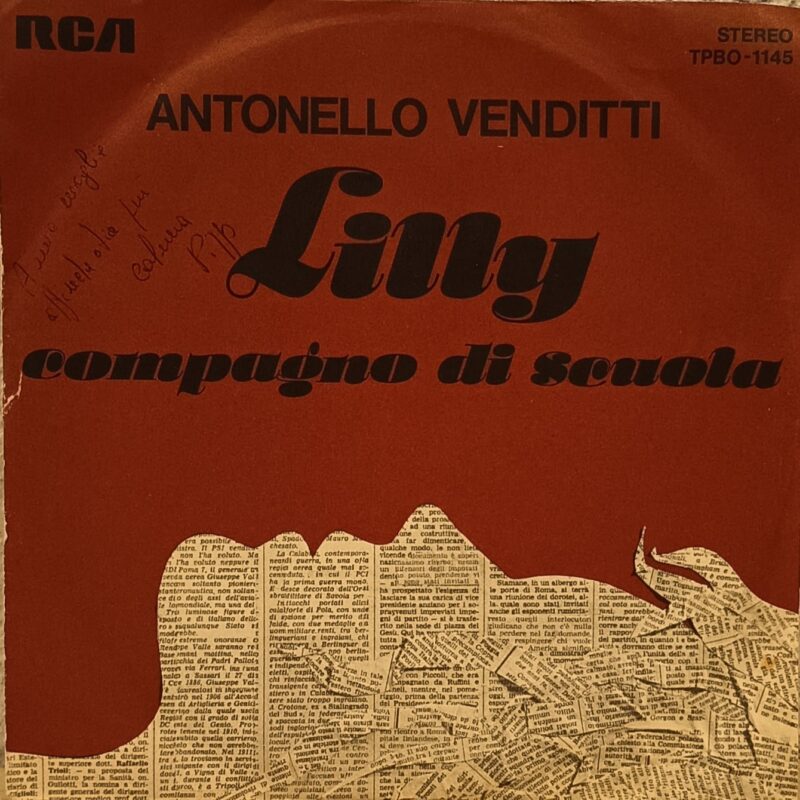 Antonello Venditti – Lilly uomini italiani 7"