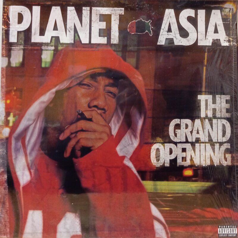 PLANET ASIA THE GRAND OPENING - 2 LP HIP HOP LP