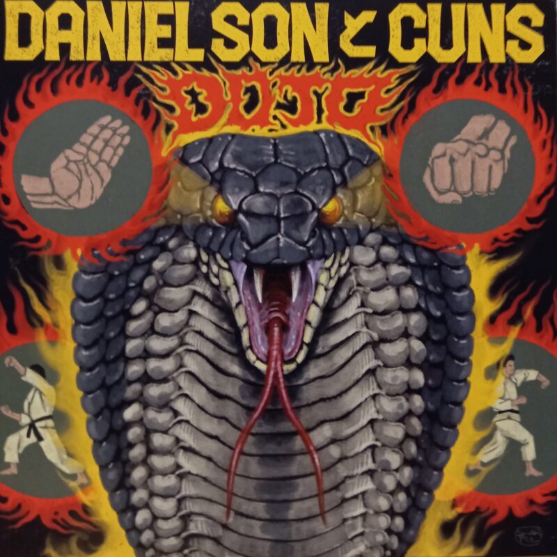 DANIEL SON - CUNS DOJO - YELLOW / RED / GREEN SPLATTER VINYL HIP HOP LP