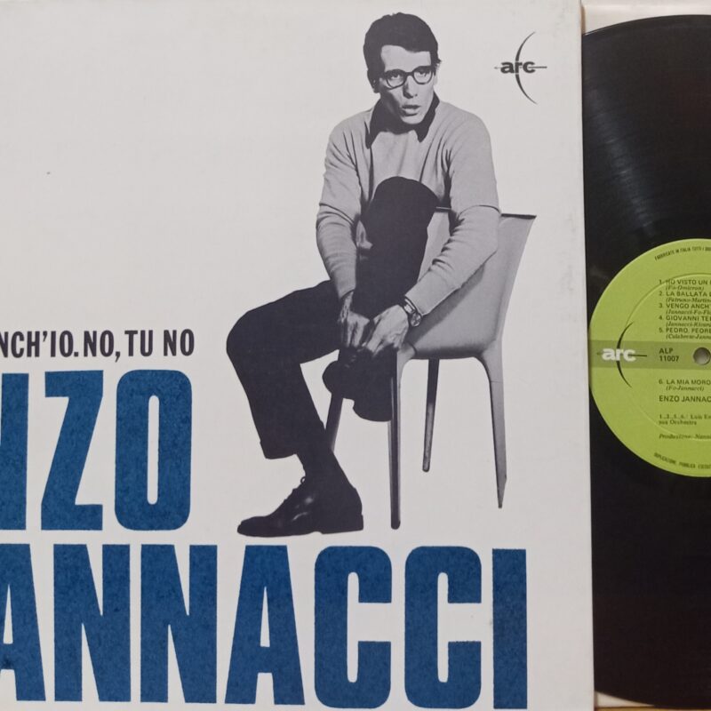 ENZO JANNACCI VENGO ANCH'IO NO TU NO - 1°st ITALY UOMINI ITALIANI LP