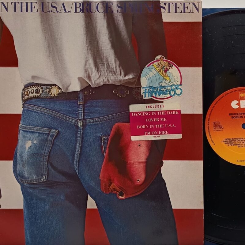 Bruce Springsteen – Born In The U.S.A. uomini rock anni 70 lp