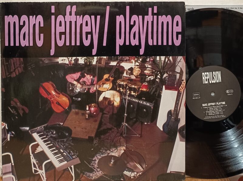 Marc Jeffrey – Playtime uomini rock alternative lp