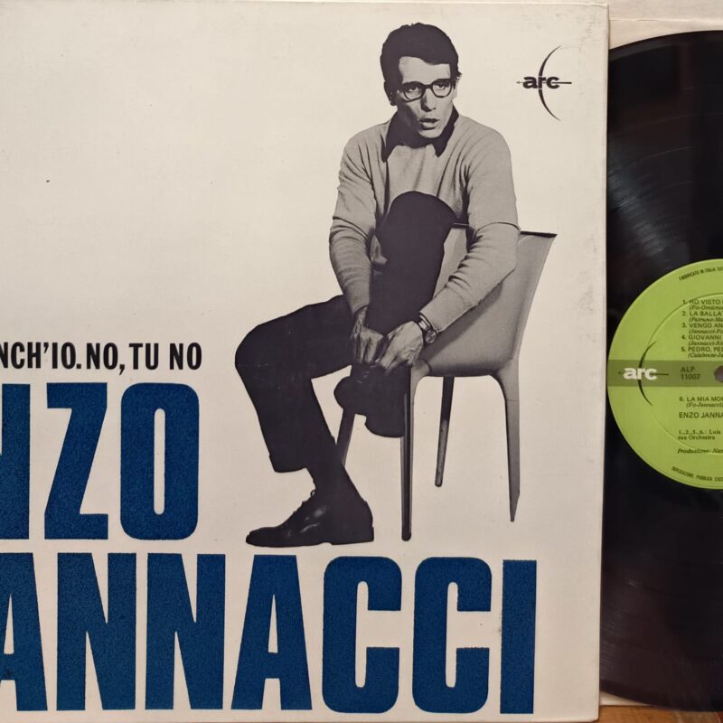 Enzo Jannacci – Vengo Anch'Io, No Tu No uomini italiani lp