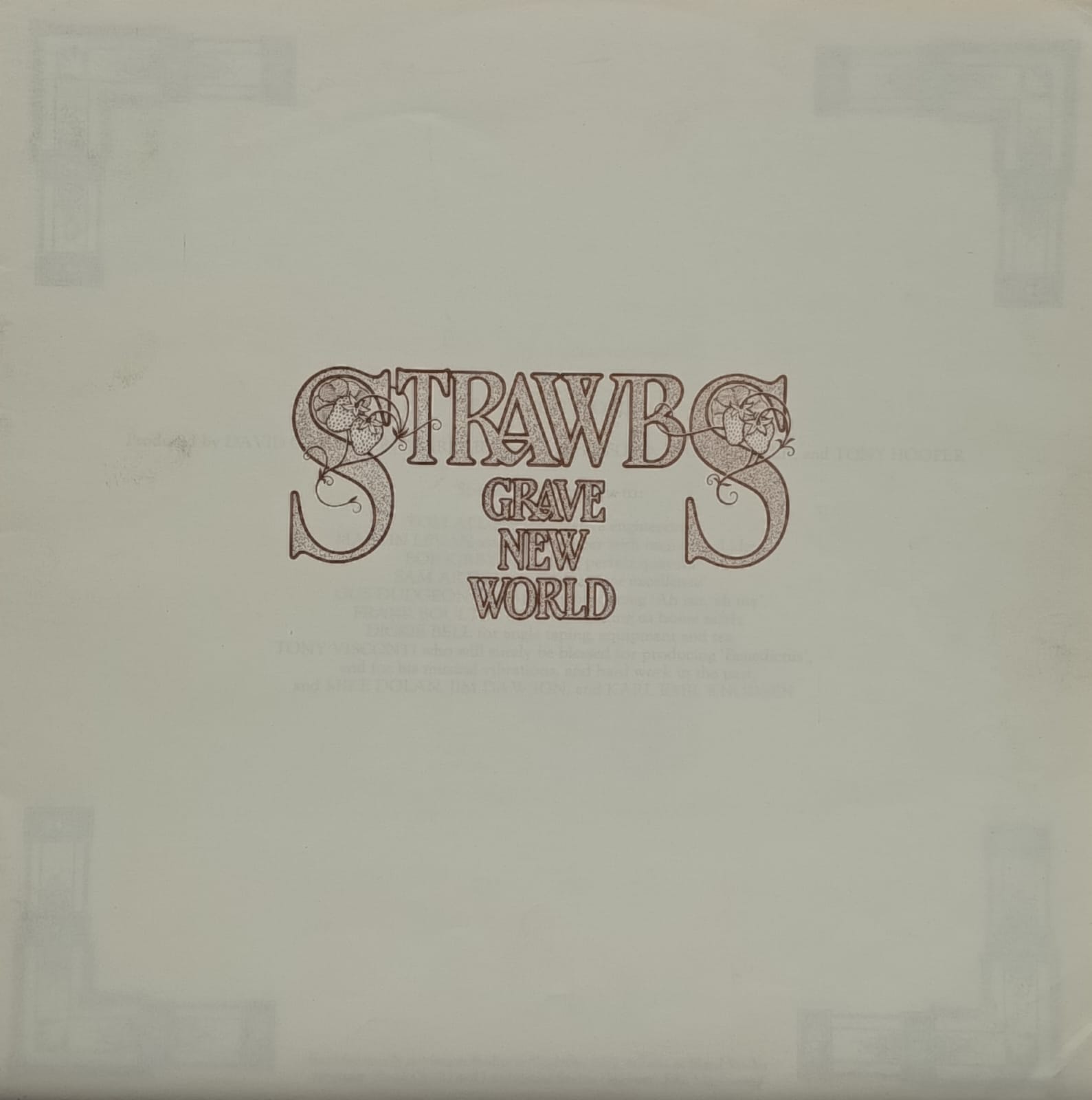 Strawbs – Grave New World band rock progressive lp