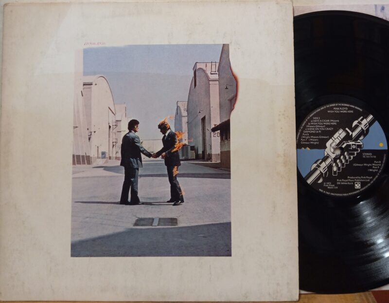 PINK FLOYD WISH YOU WERE HERE - 2°nd ITALY BAND ROCK LP