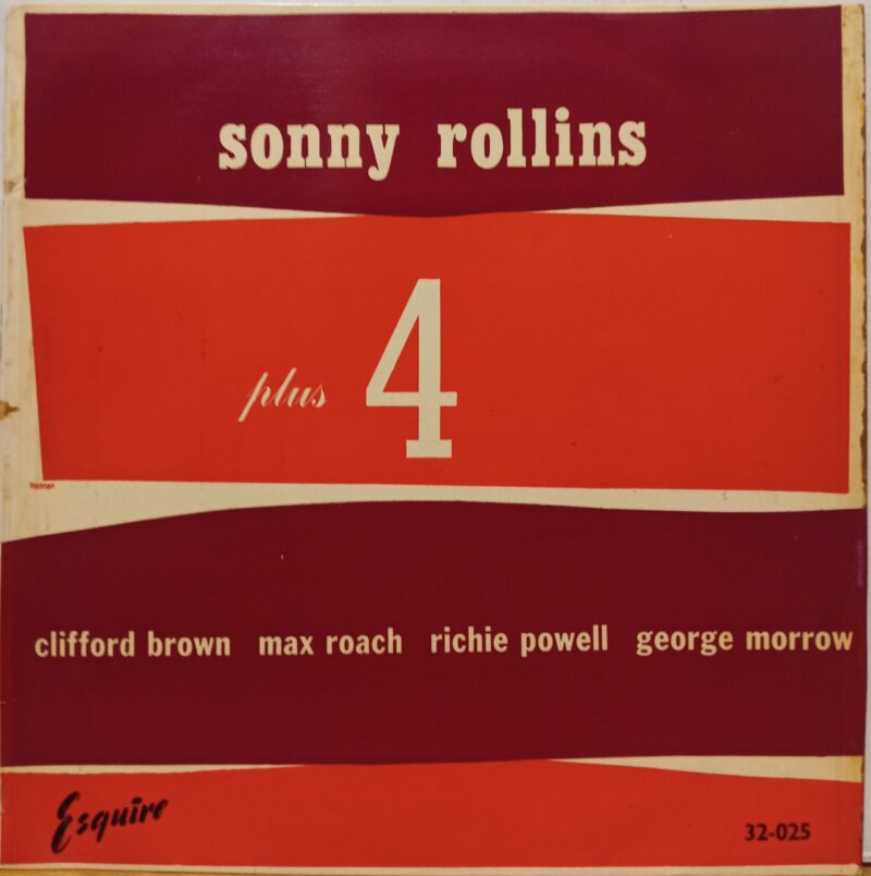 SONNY ROLLIN PLUS 4 - 1°st UK JAZZ P
