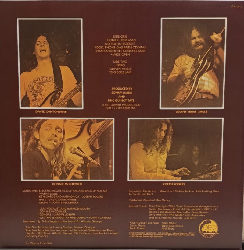 Eric Quincy Tate – E.Q.T. band rock blues lp